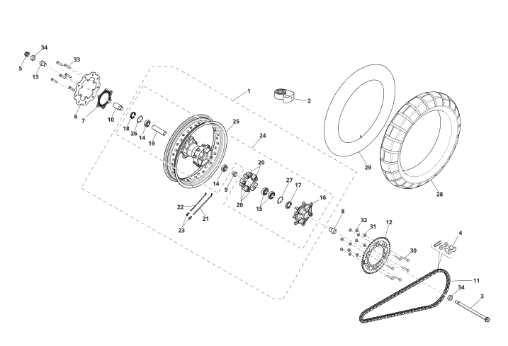 CyZR7R7iSE_5 - Roue Arrieère (CABALLERO 500 E4 SCRAMBLER - ANNIVERSARY - DELUXE).png